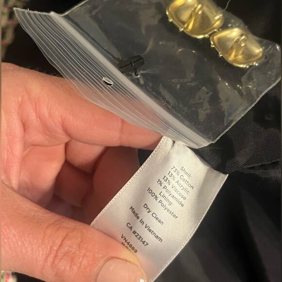 Talbots Tweed Multicolored Ladylike Office Neon Artsy Colorful Blazer 12P - Picture 8 of 8